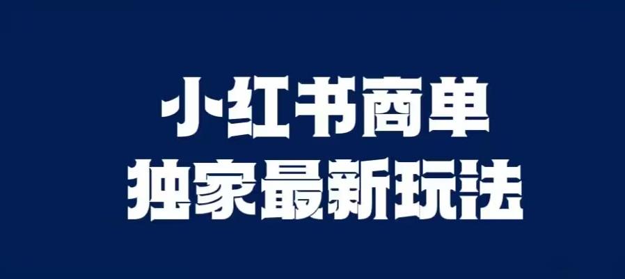 小红书商单最新独家玩法，剪辑时间短，剪辑难度低，能批量做号【揭秘】第一学习库-致力于各大收费VIP教程和网赚项目分享第一学习库